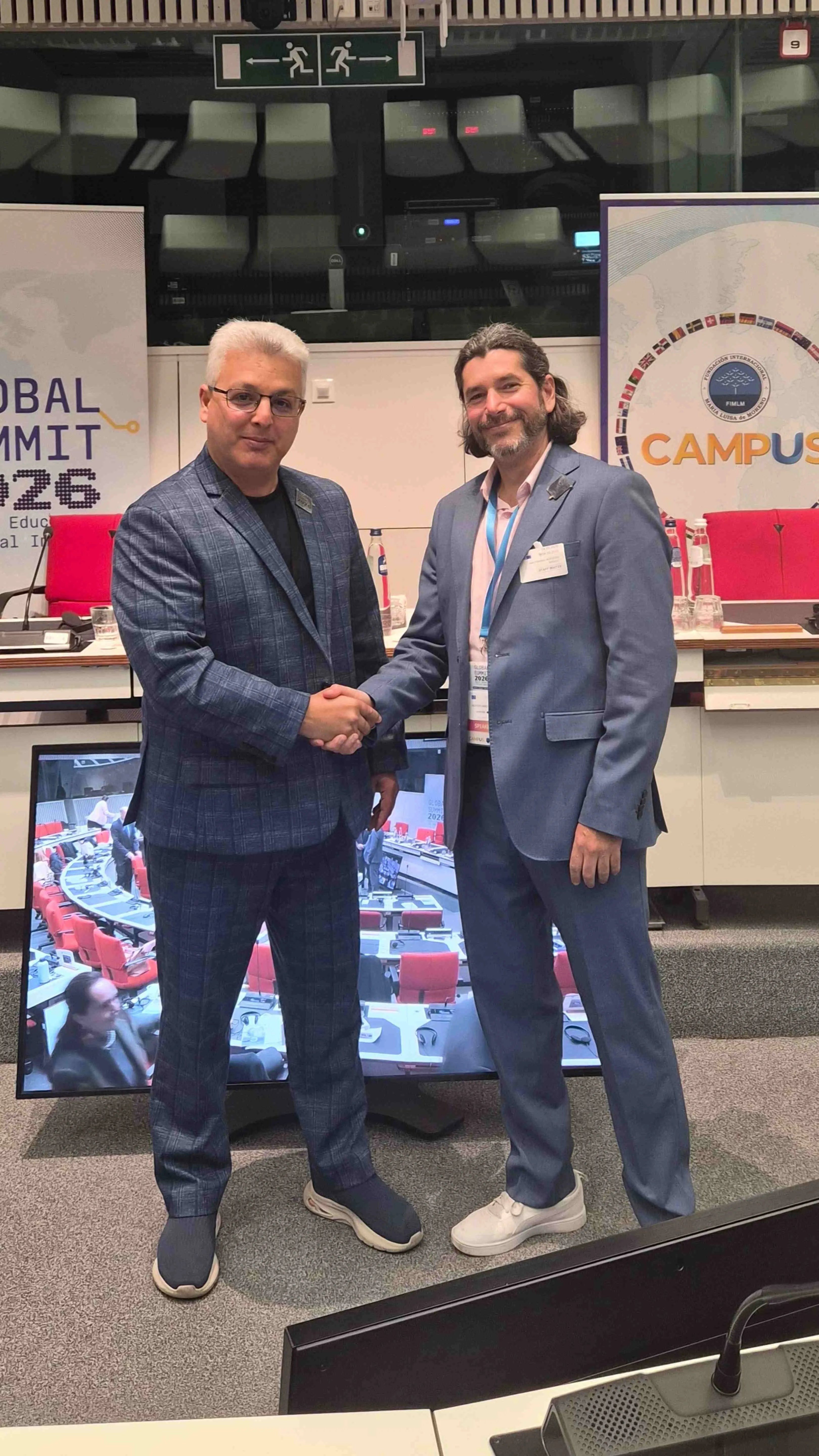 Juan Acevedo Miño en la Cumbre Global de Educación 2026, Bruselas